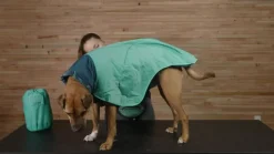 RUFFWEAR® Hunde-Handtuchmantel Dirtbag™ Aurora Teal