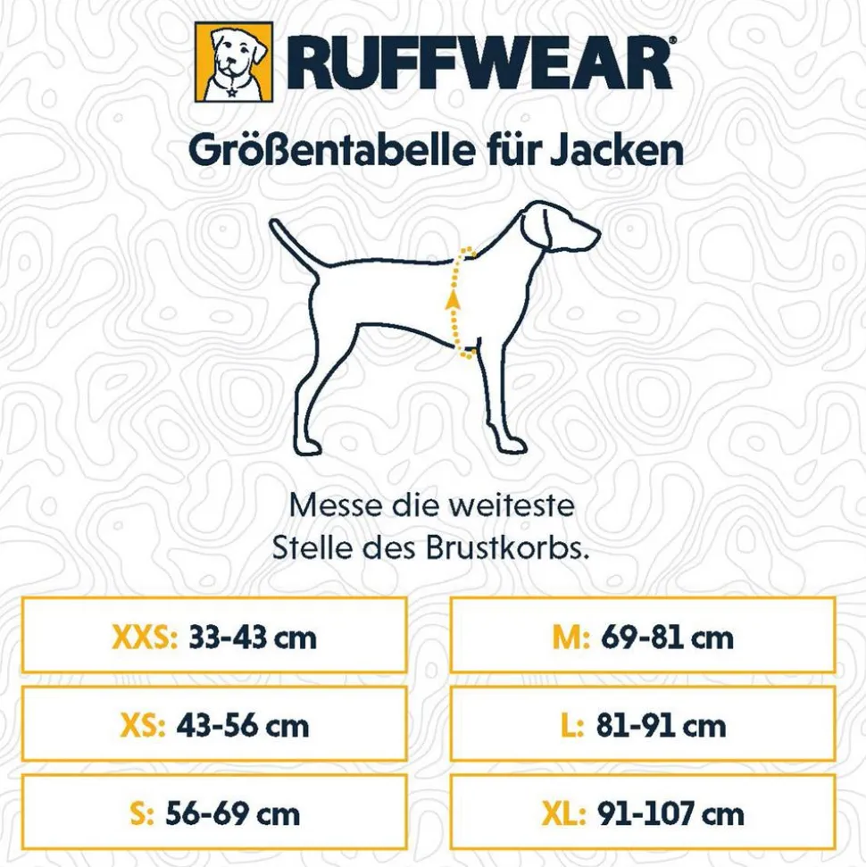 RUFFWEAR® Hunde-Handtuchmantel Dirtbag™ Aurora Teal