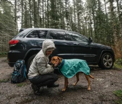 RUFFWEAR® Hunde-Handtuchmantel Dirtbag™ Aurora Teal