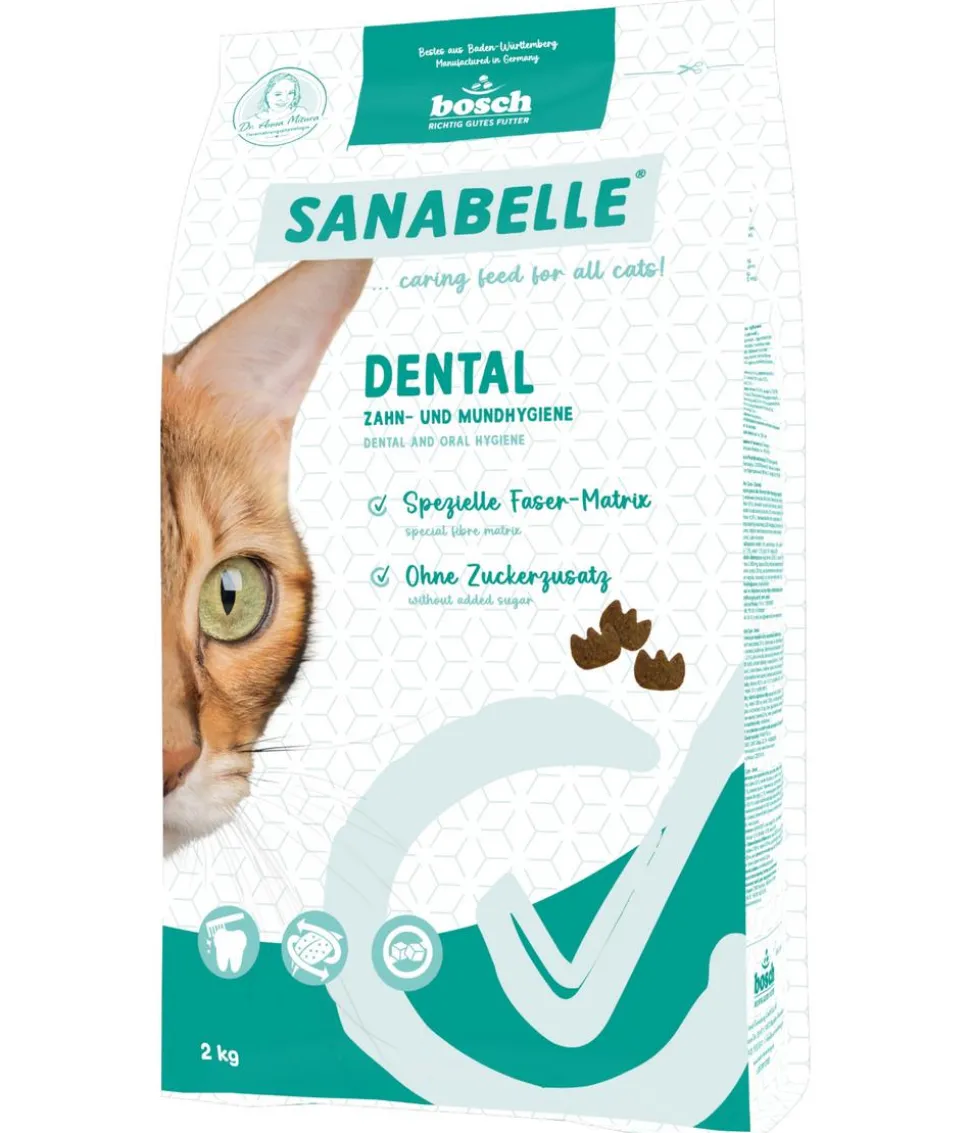 Sanabelle® Care Trockenfutter für Katzen Dental Adult, Geflügel