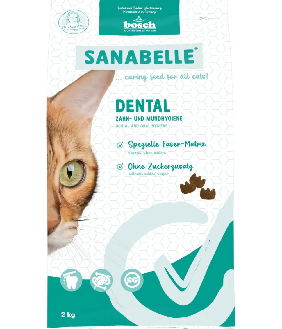 Sanabelle® Care Trockenfutter für Katzen Dental Adult, Geflügel