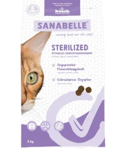 Sanabelle® Care Trockenfutter für Katzen Sterilized Adult, Geflügel