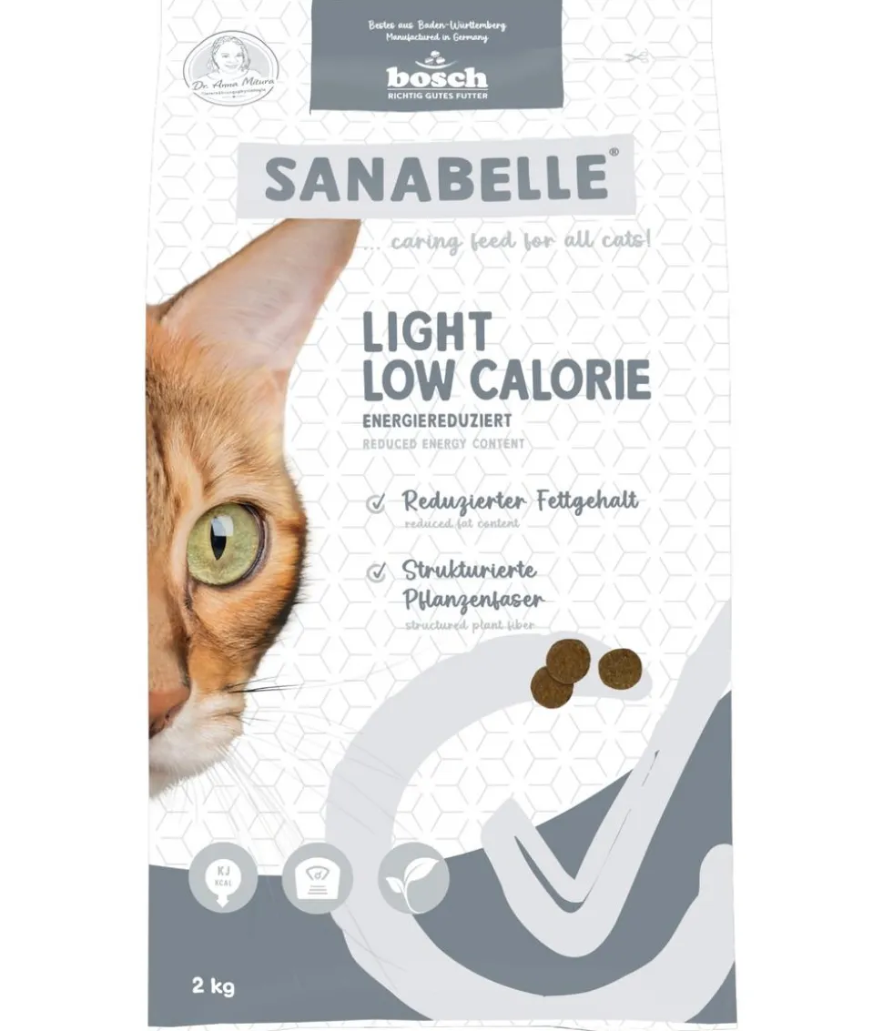 Sanabelle® Care Trockenfutter für Katzen Light Low Calorie Adult, Geflügel