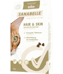 Sanabelle® Care Trockenfutter für Katzen Hair & Skin Adult, Geflügel
