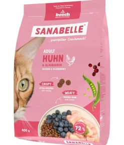Sanabelle® Life Trockenfutter für Katzen Indoor Adult, Perlhuhn & Preiselbeeren