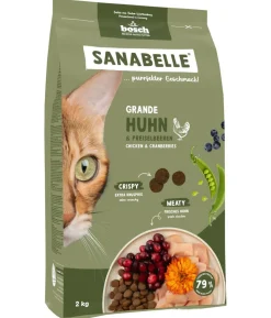 Sanabelle® Life Trockenfutter für Katzen Grande Adult, Huhn & Preiselbeere