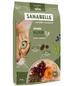 Sanabelle® Life Trockenfutter für Katzen Sensitiv Adult, Huhn & Preiselbeeren