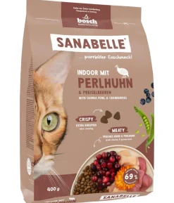Sanabelle® Life Trockenfutter für Katzen Indoor Adult, Perlhuhn & Preiselbeeren