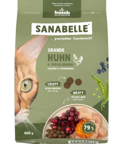 Sanabelle® Life Trockenfutter für Katzen Grande Adult, Huhn & Preiselbeere