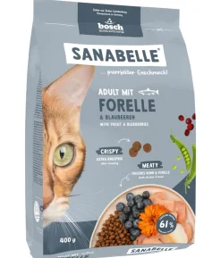 Sanabelle® Life Trockenfutter für Katzen Adult, Forelle & Blaubeeren