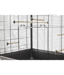 SAVIC Vogelheim Primo 120 open Empire, schwarz, ca. B118/H117/T64 cm