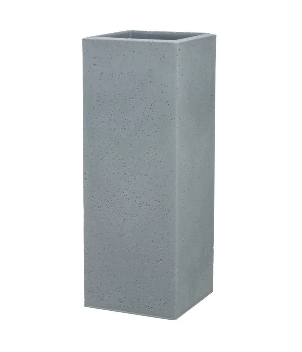 Scheurich Kunststoff-Topf C-Cube High, quadratisch, ca. B26/H70/T26 cm