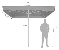 Schneider Gastro Sonnenschirm Jumbo, rund, ca. Ø300 cm