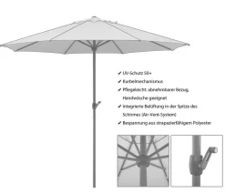 Schneider Sonnenschirm Adria, rund, ca. Ø350 cm
