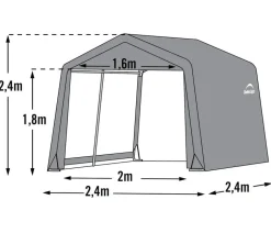 Shelter Logic Foliengerätehaus in-a-Box, ca. B240/H240/T240 cm