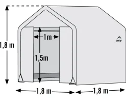 Shelter Logic Foliengewächshaus