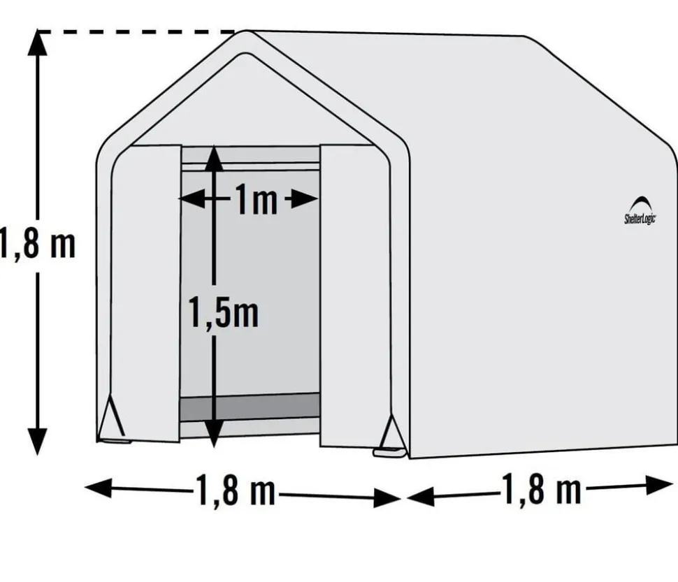 Shelter Logic Foliengewächshaus