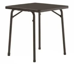 Sieger Garten-Klapptisch mit mecalit®-PRO-Platte, ca. B70/H72/T70 cm
