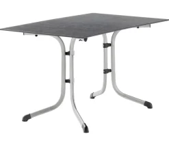 Sieger Klapptisch Boulevard mit Polytec®-Platte, ca. B120/H73/T80 cm