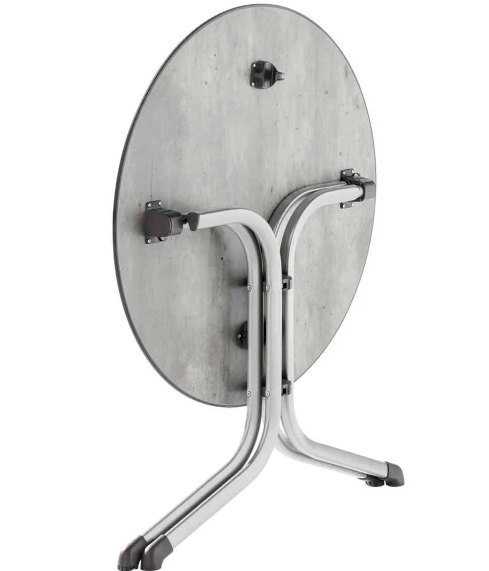 Sieger Klapptisch Boulevard mit Polytec®-Platte, ca. Ø85/H73 cm