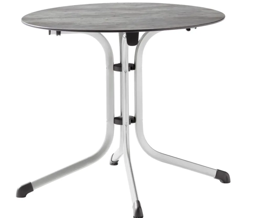 Sieger Klapptisch Boulevard mit Polytec®-Platte, ca. Ø85/H73 cm