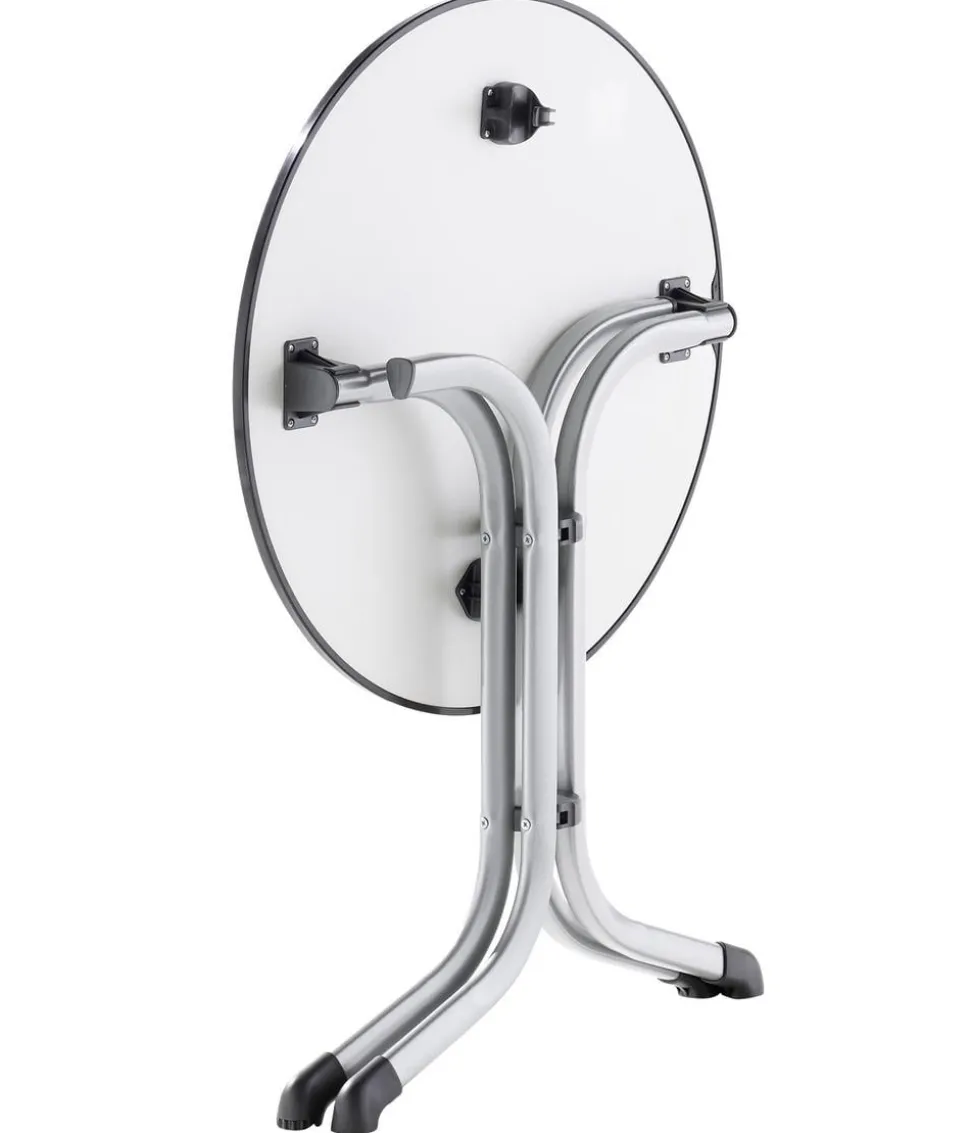 Sieger Klapptisch Boulevard mit vivodur®-Platte, ca. Ø68/H73 cm