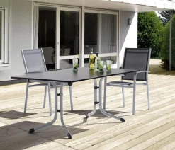 Sieger Klapptisch Boulevard mit vivodur®-Platte, ca. B165/H73/T95 cm