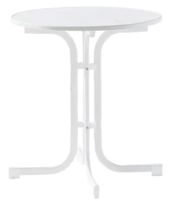 Sieger Klapptisch Boulevard mit mecalit®-PRO-Platte, ca. Ø70/H72 cm