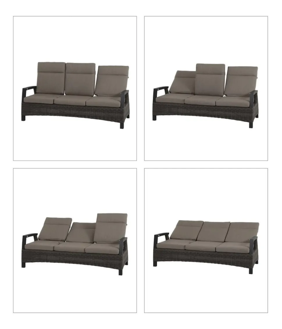Siena Garden Bank Corido, 103 x 206 x 87 cm