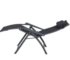 Siena Garden Camping Relaxstuhl Premium, anthrazit