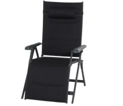 Siena Garden Camping Relaxstuhl XL Premium, anthrazit