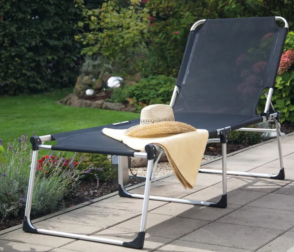 Siena Garden Gartenliege Sole, ca. B69,5/H45/T212,5 cm