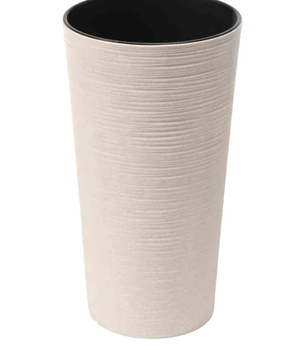 Siena Garden Kunststoff-Topf ECO Locon, konisch, ca. Ø30/H57 cm
