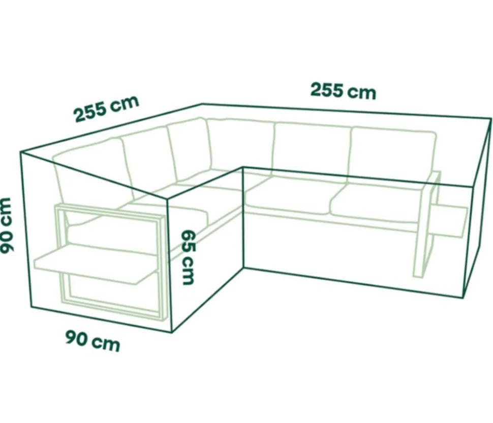 Siena Garden Loungehülle, ca. B90/H255/T65 cm