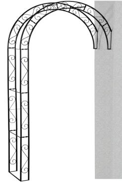 Siena Garden Metall-Rosenbogen Cambridge, ca. B130/H245/T35 cm