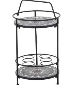 Siena Garden Mosaikbeistelltisch Como, ca. Ø41/H74 cm
