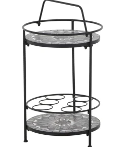 Siena Garden Mosaikbeistelltisch Como, ca. Ø41/H74 cm