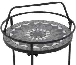 Siena Garden Mosaikbeistelltisch Como, ca. Ø41/H74 cm
