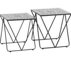 Siena Garden Mosaikbeistelltisch-Set Como, 2-teilig