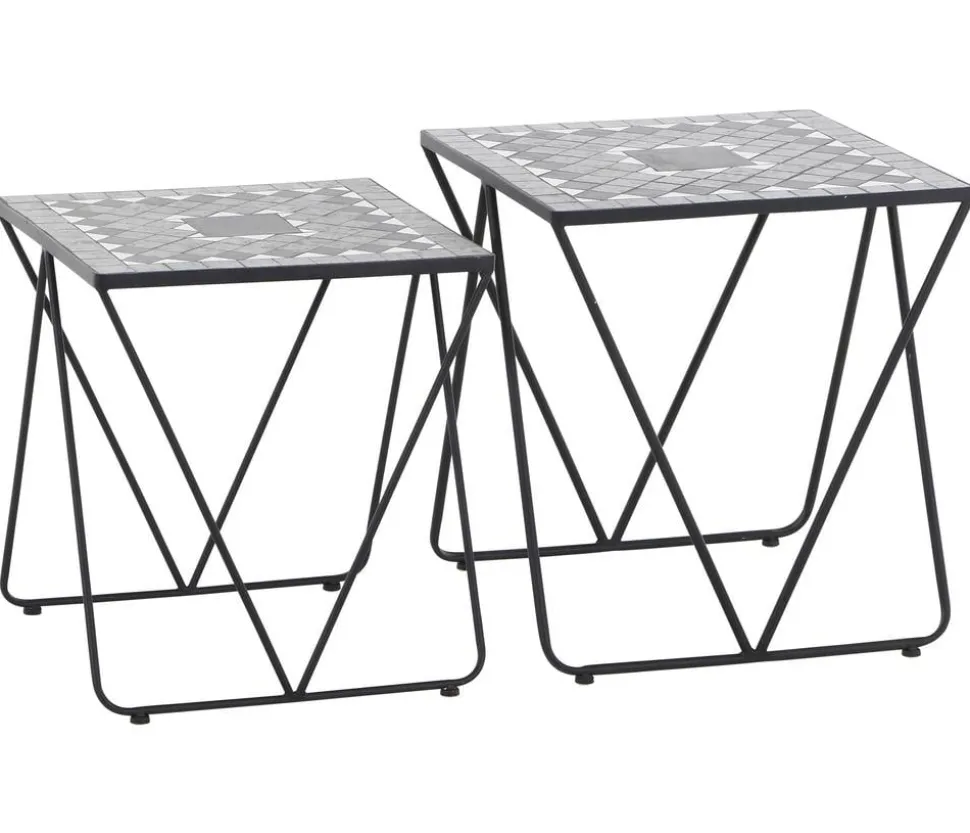 Siena Garden Mosaikbeistelltisch-Set Como, 2-teilig