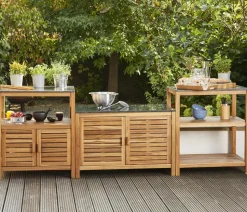 Siena Garden Outdoorküche Mittelteil Riva, offen