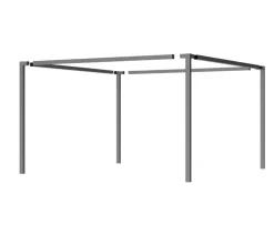 Siena Garden Schattenmanufaktur® Pergola Basis Libera, ca. B315/H217/T315 cm