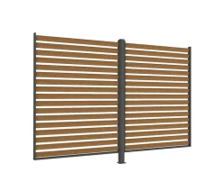 Siena Garden Schattenmanufaktur® Pergola Blende Holzoptik