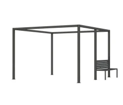 Siena Garden Schattenmanufaktur® Pergola-Zubehör Bank