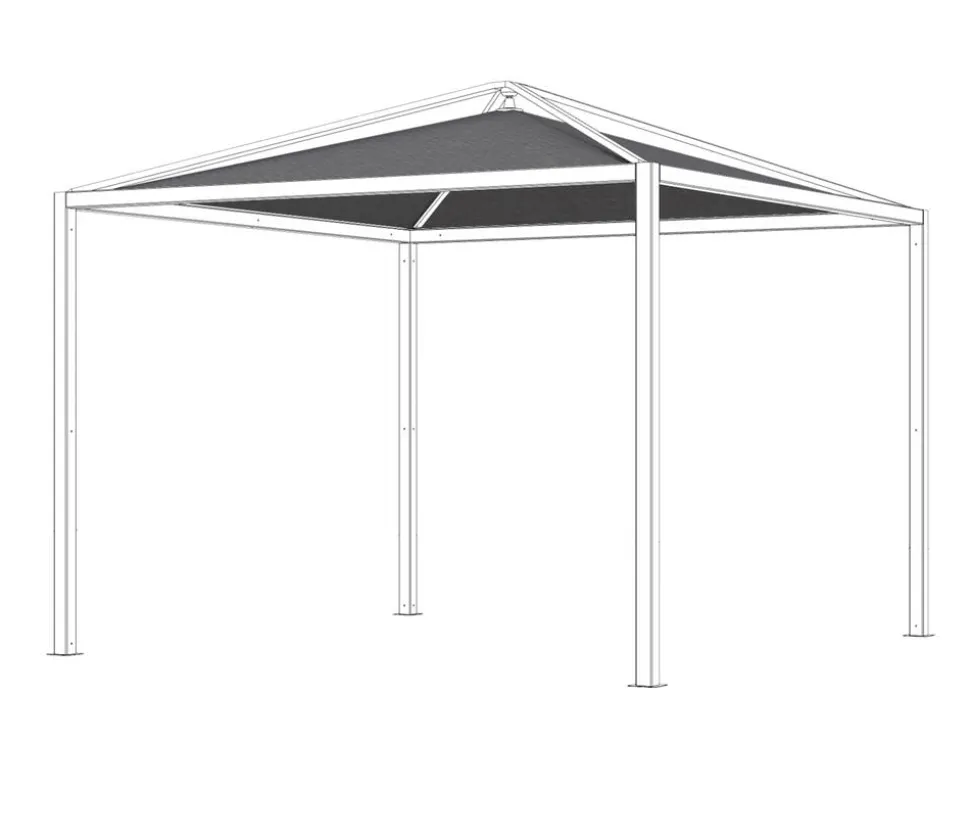 Siena Garden Schattenmanufaktur® Pergola Dachbezug Comuna, ca. B300/T300