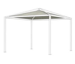 Siena Garden Schattenmanufaktur® Pergola Dachbezug Comuna, ca. B300/T300