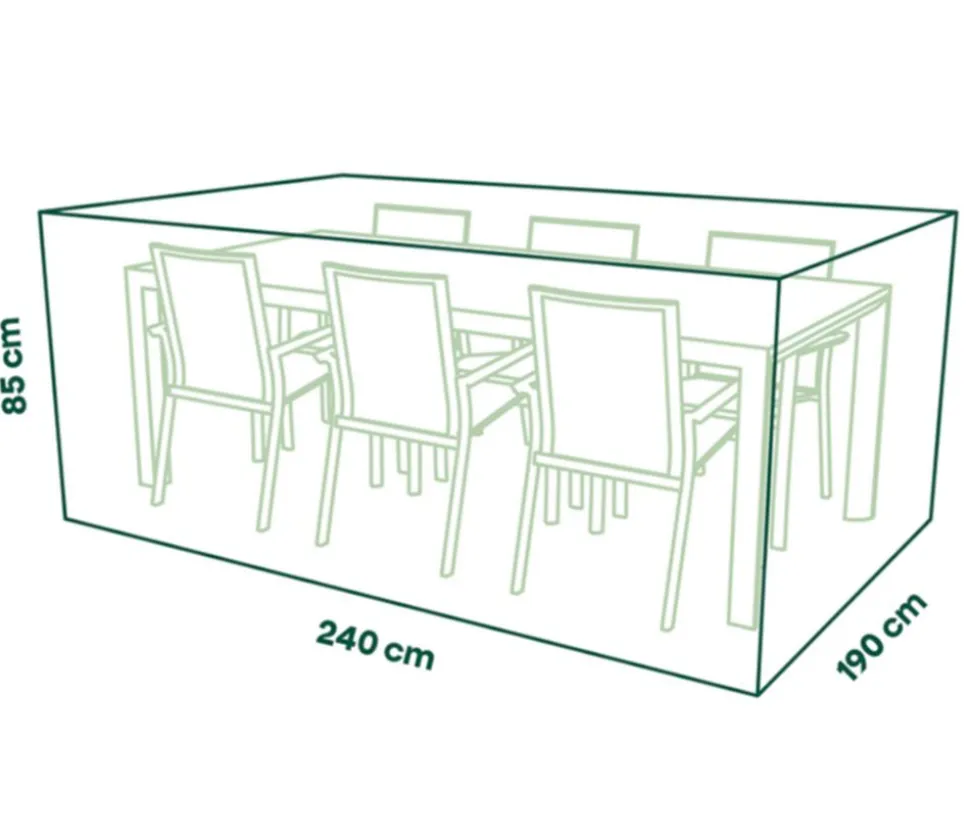 Siena Garden Sitzgruppenhülle, ca. B190/H240/T85 cm