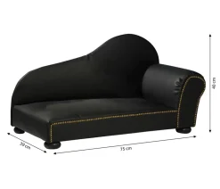 Silvio Design Heimtierottomane, ca. B75/H40/T39 cm