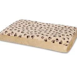 SILVIO design Hundebett Silvio mit Pfotenmuster, rechteckig