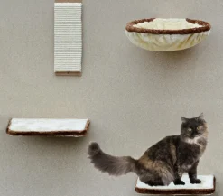 Silvio Design Kletterwand für Katzen, 4-teilig